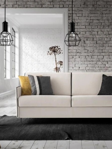 Divano letto lineare in tessuto Class di Confort Line