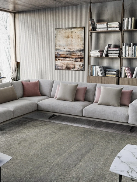 Divano angolare Life 2|0 di Confort Line