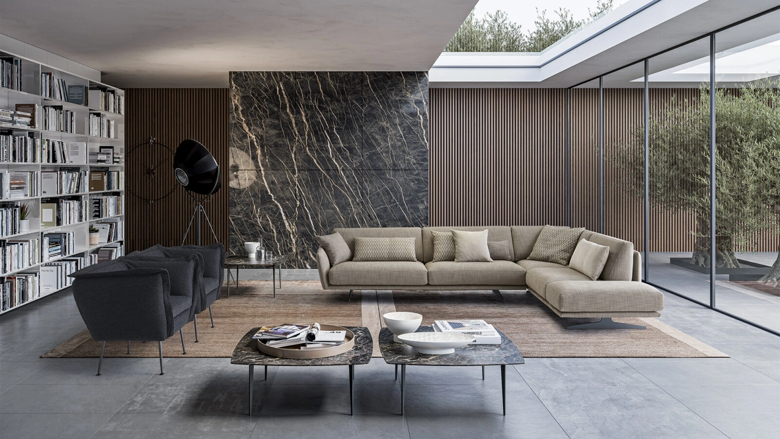 Divano angolare Elite di Confort Line