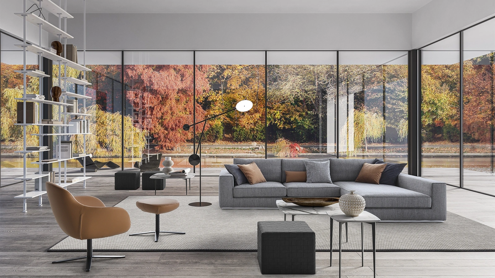 Divano con penisola Karma 2|0 di Confort Line