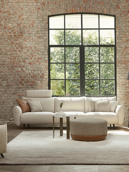 Divano lineare Portofino di Rosini Divani