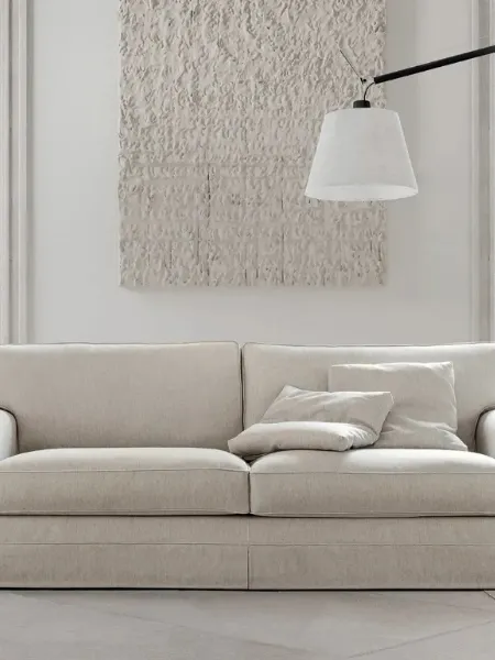 Divano lineare Prince di Doimo Salotti