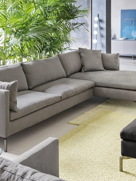 Divano con penisola Reef di Novamobili