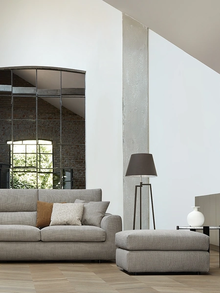 Divano lineare Roma di Rosini Divani