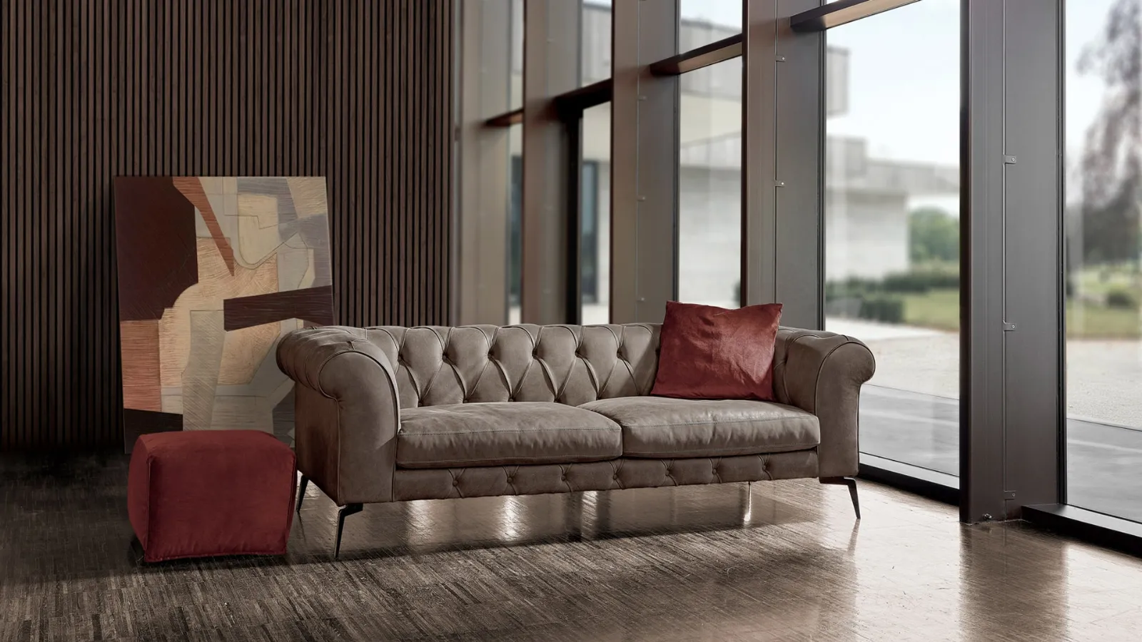 Divano classico Navona di Rosini Divani