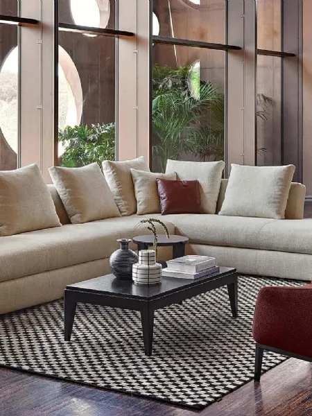 Divano angolare Silverstone di Rosini Divani 