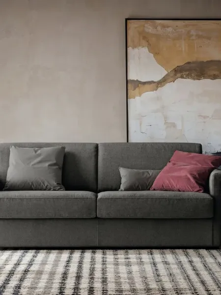 Divano Letto lineare Titus di Doimo Salotti