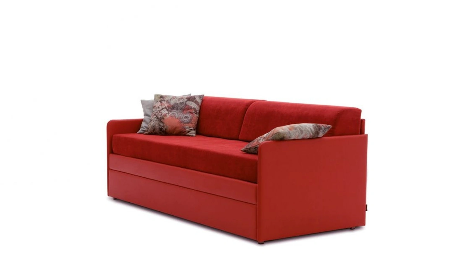 Divano letto lineare in tessuto Duplex di Confort Line