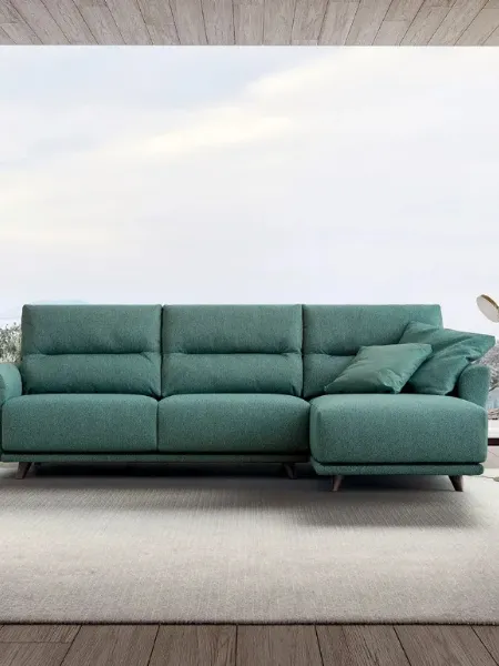 Divano con penisola Victor di Doimo Salotti