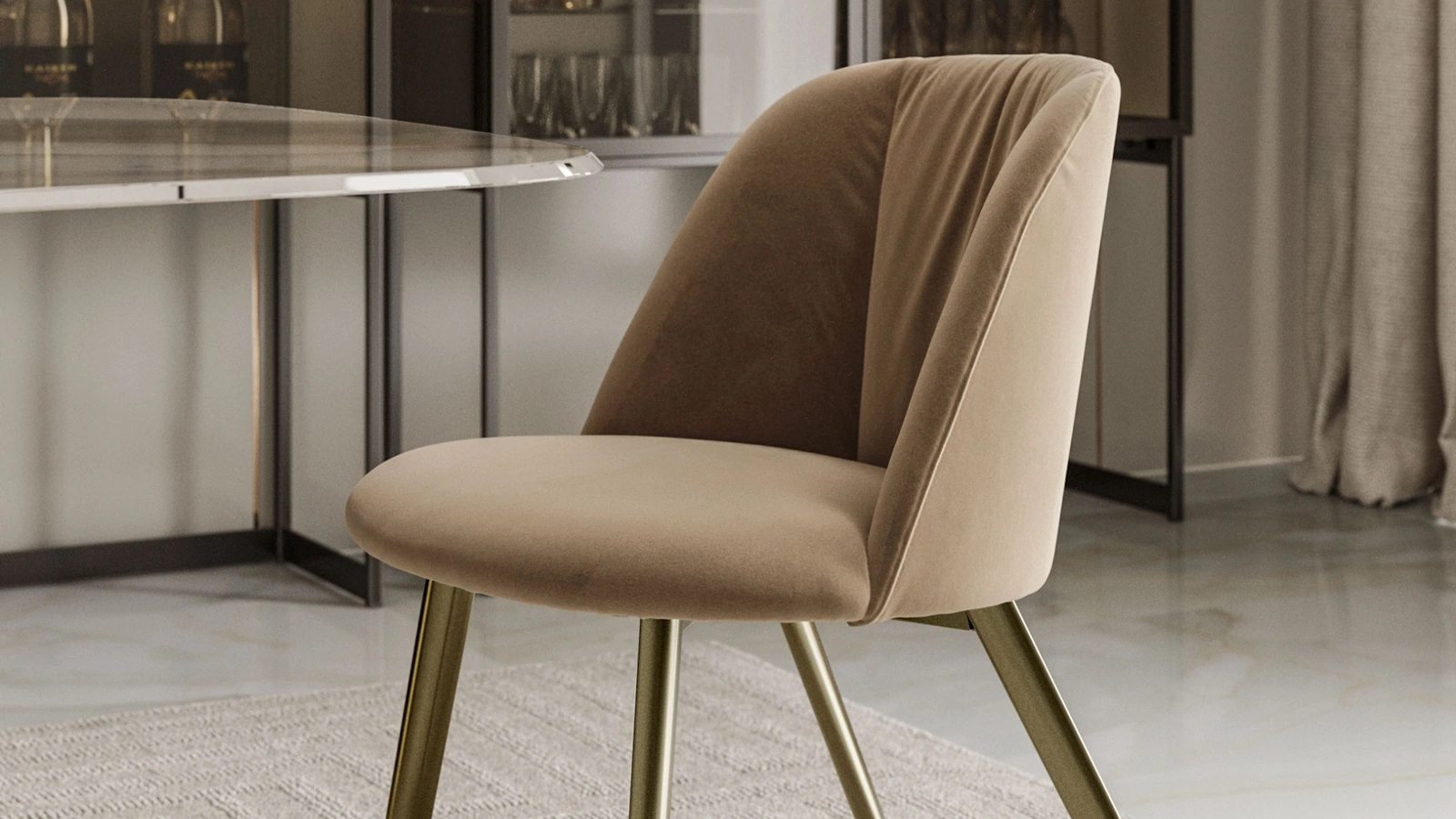 Sedia Agatha di Bontempi