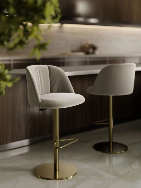 Sgabello Agatha di Bontempi