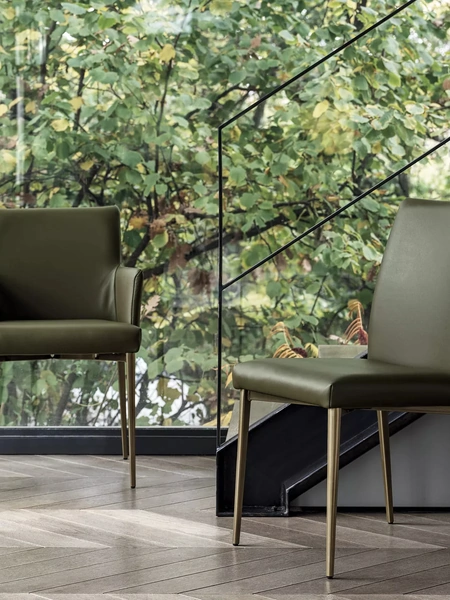 Sedia con o senza braccioli Mila di Bontempi