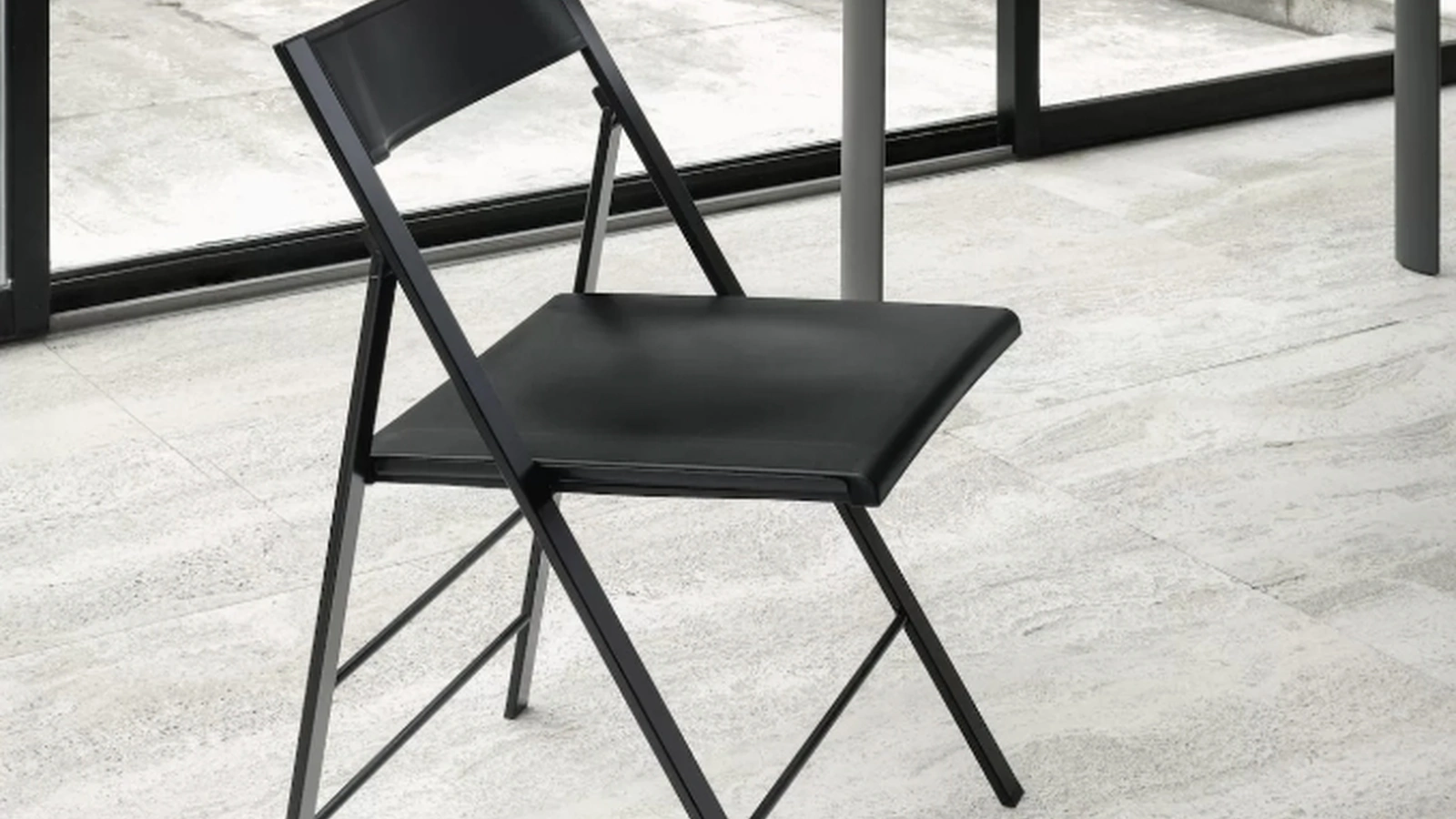 Sedia pieghevole Poket in polipropilene di Bontempi