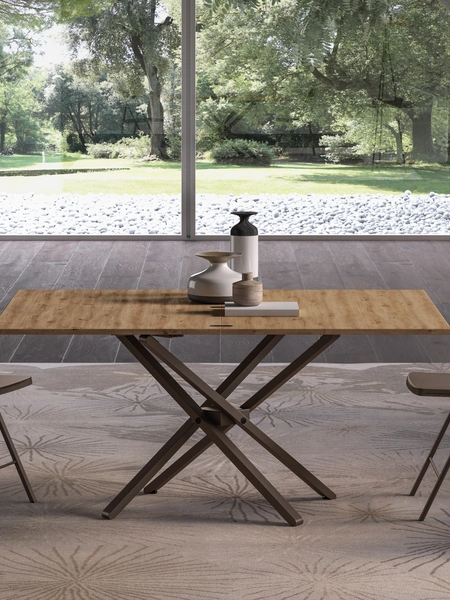 Sedia pieghevole in polipropilene e metallo Plio di Easyline