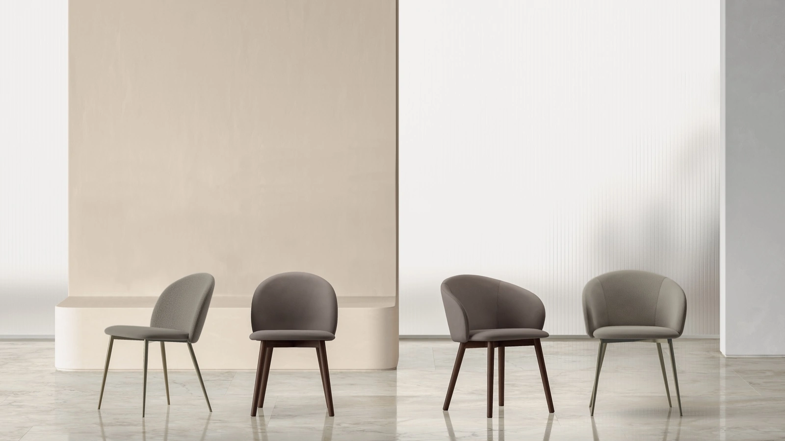 Sedia Rebecca di Bontempi