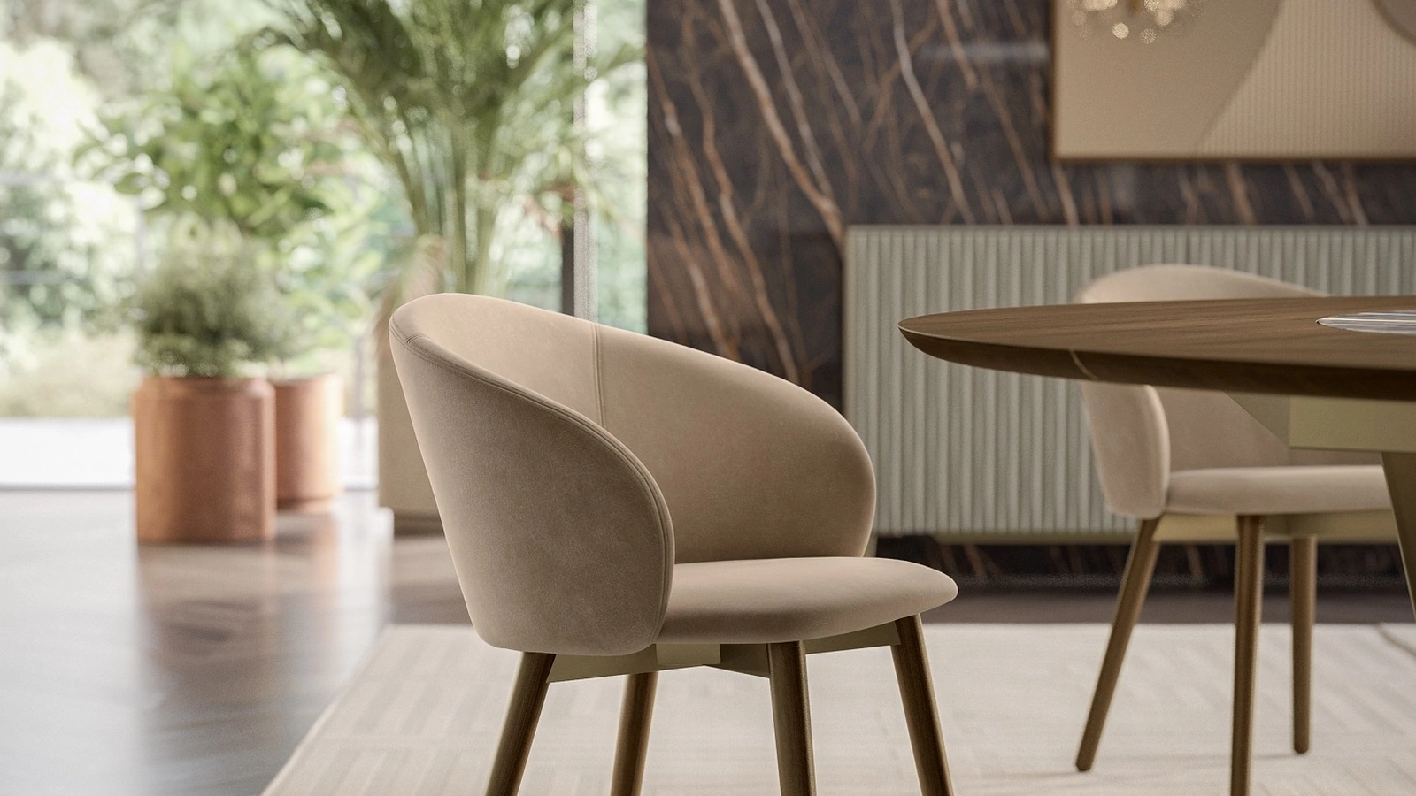 Sedia Rebecca di Bontempi