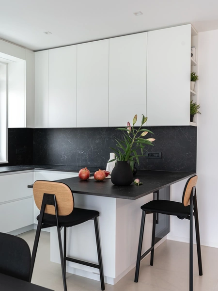 Sgabello con rivestimento in tessuto Tata6 di Pointhouse