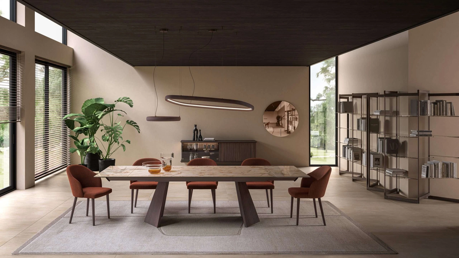 Tavolo allungabile Axel di Ozzio