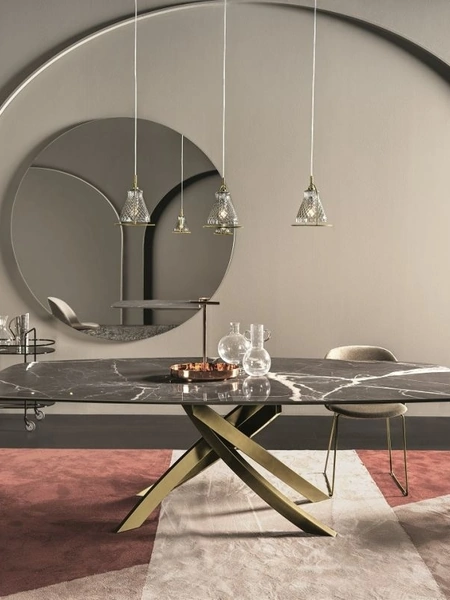 Tavolo Artistico in SuperMarmo di Bontempi