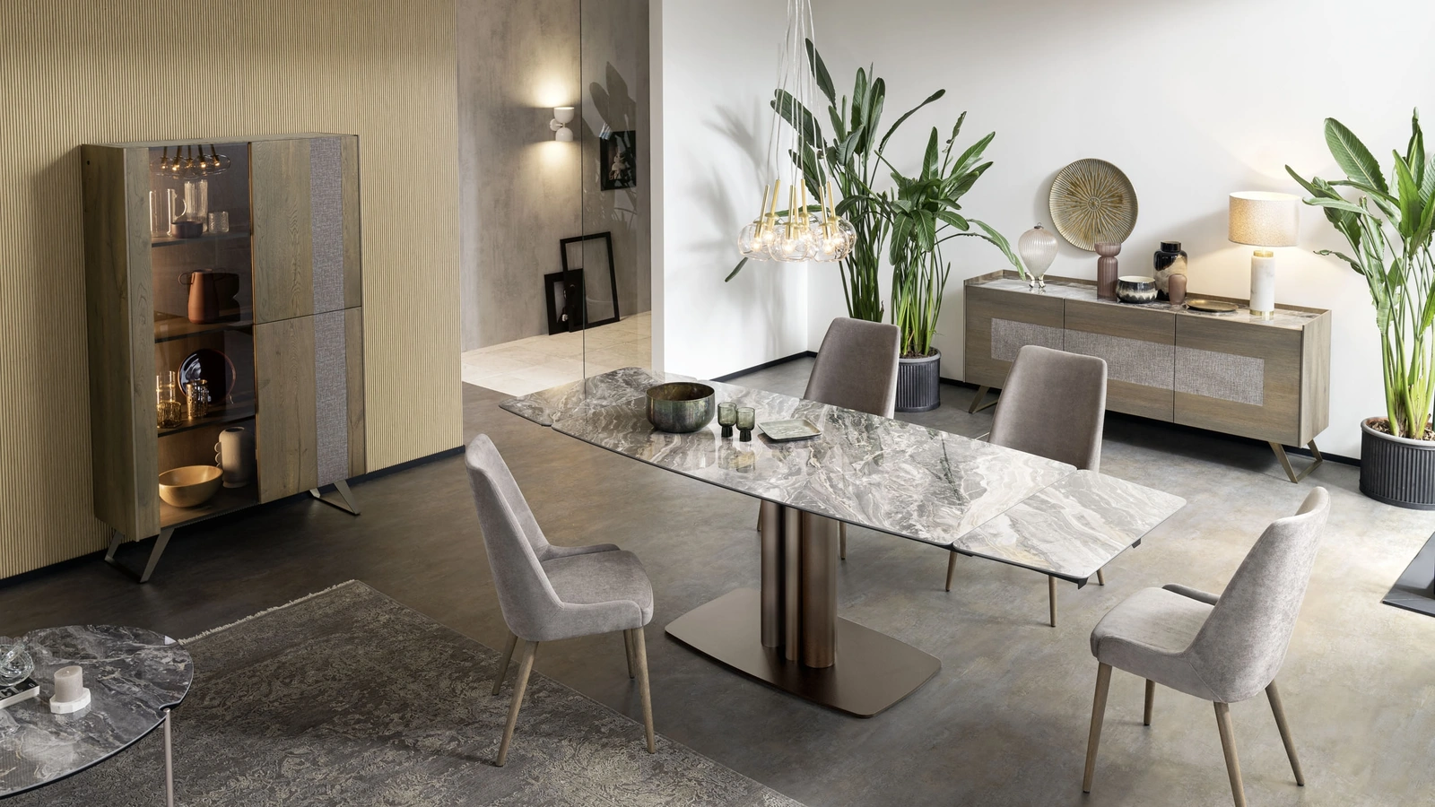 Tavolo Cannes in ceramica di Alta Corte