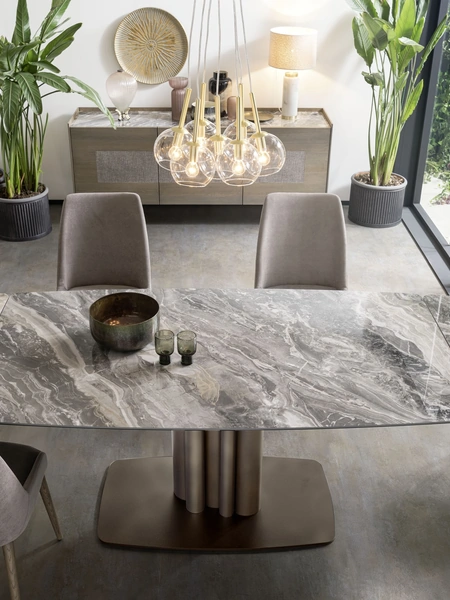 Tavolo Cannes in ceramica di Alta Corte