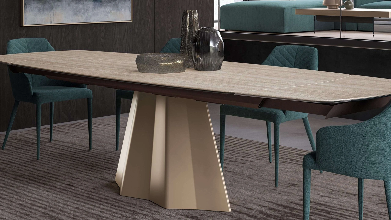 Tavolo allungabile Cupido di Ozzio