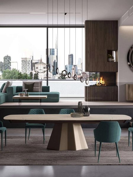 Tavolo allungabile Cupido di Ozzio