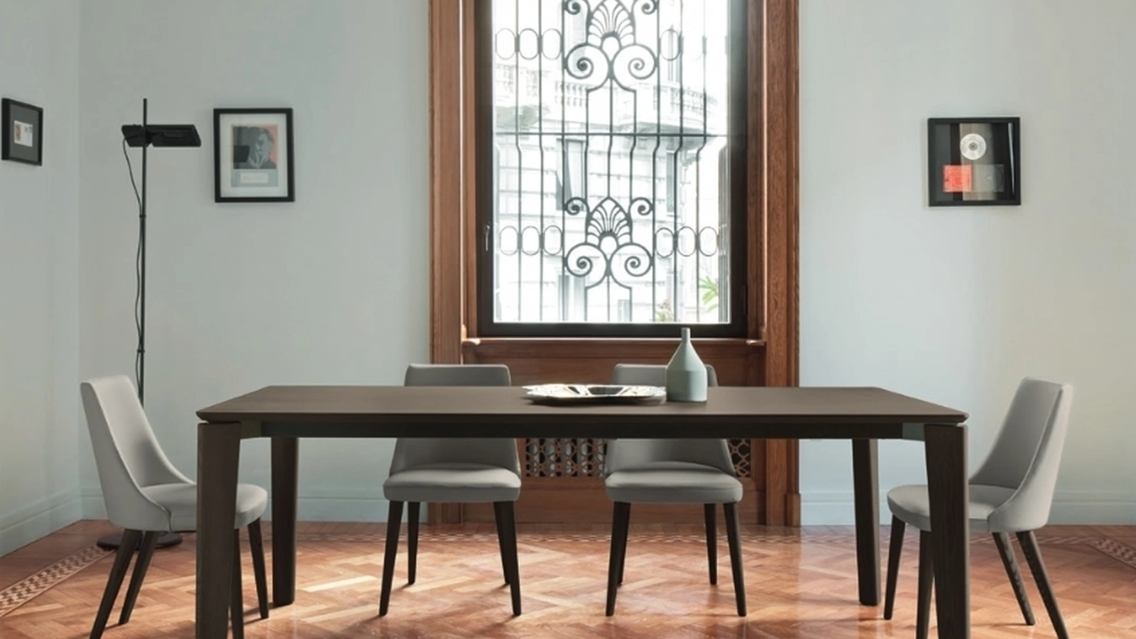 Tavolo Desco in Rovere Argilla di Sangiacomo