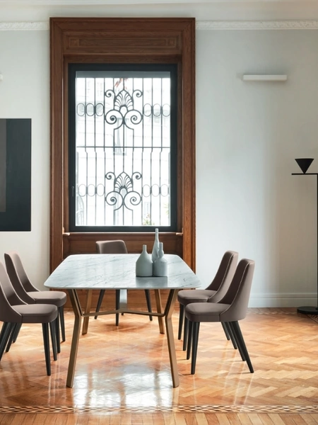 Tavolo Iron in Ceramica Statuarietto di Sangiacomo