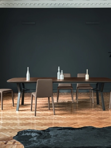 Tavolo Iron in Rovere Termotrattato di Sangiacomo