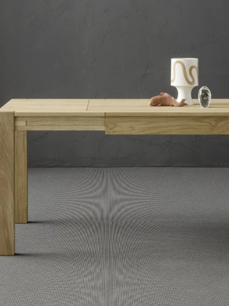 Tavolo allungabile Jolly in rovere massello di Alta Corte