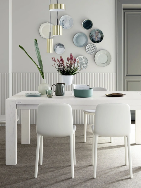 Tavolo moderno allungabile in rovere Montreal di Alta Corte