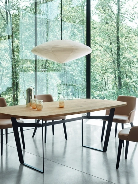 Tavolo Obi Rovere Nodato Naturale di Sangiacomo