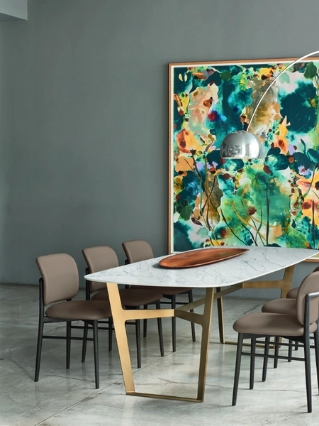 Tavolo Obi in Ceramica di Sangiacomo