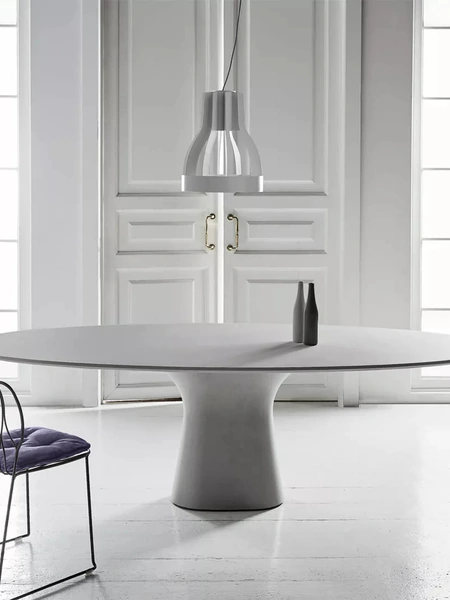 Tavolo Podium in cemento di Bontempi