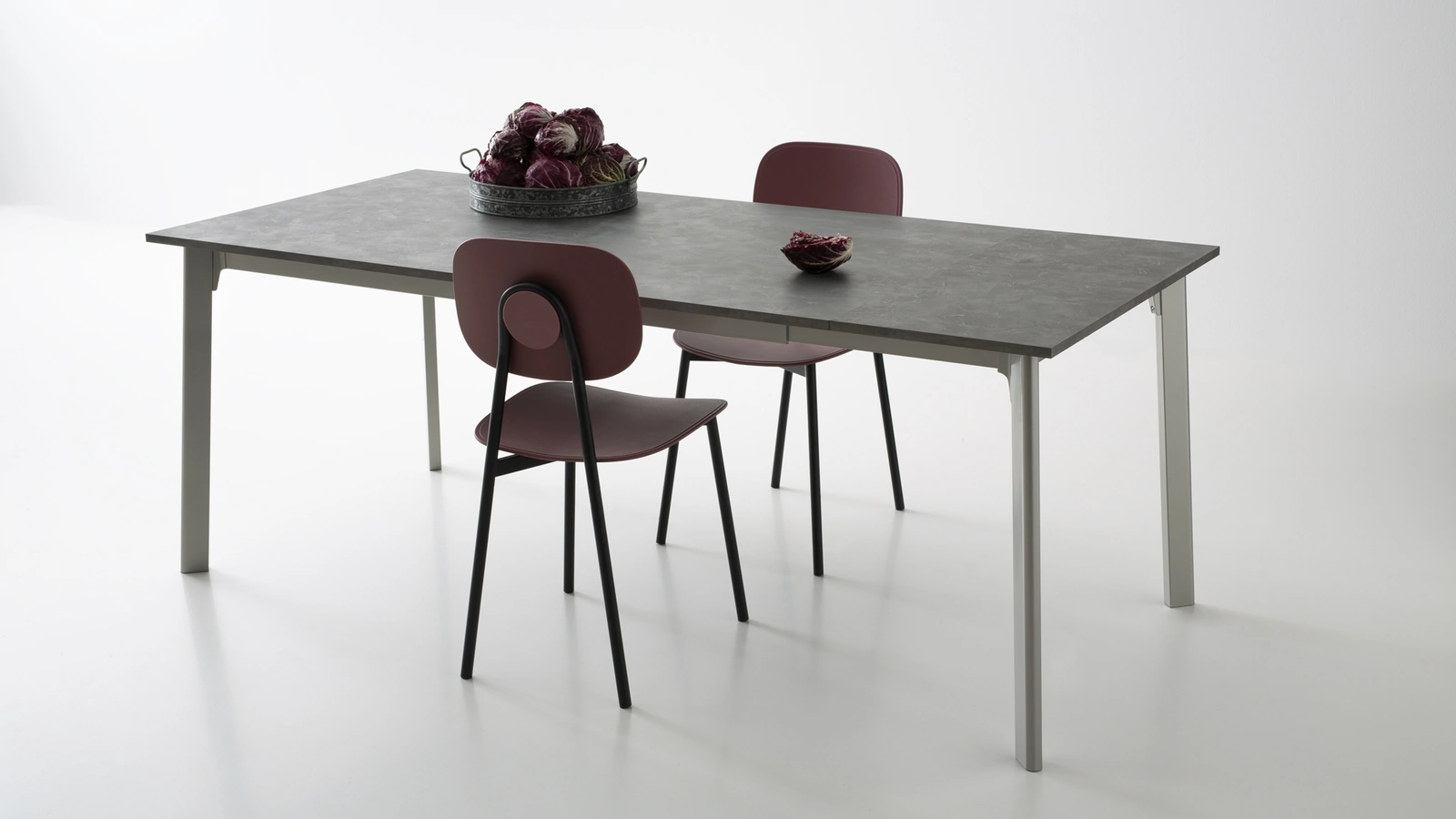 Tavolo allungabile Otello Piano Angoli 90 di Pointhouse