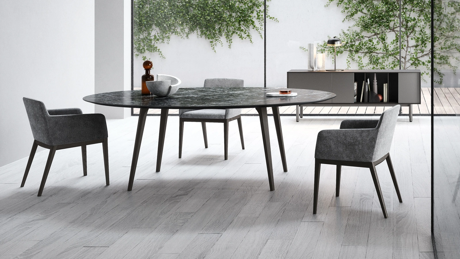 Tavolo Rea Light Stone di Novamobili