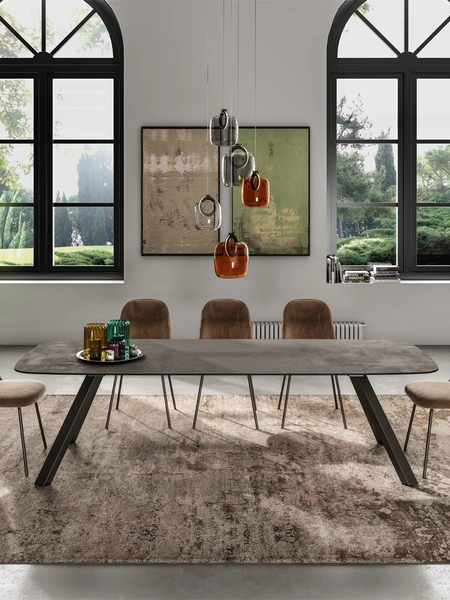 Tavolo Sirio con top in HPL di Easyline