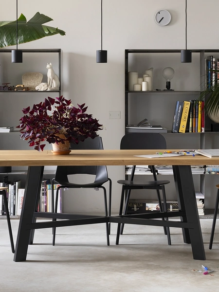 Tavolo Thor Fisso Impiallacciato di Pointhouse