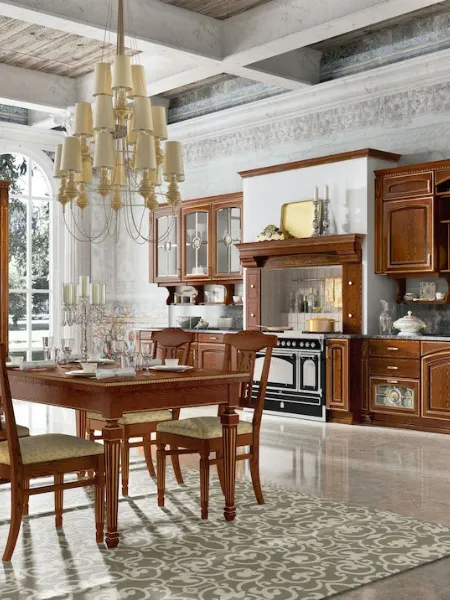 Cucina Classica Gold Elite lineare di Home Cucine
