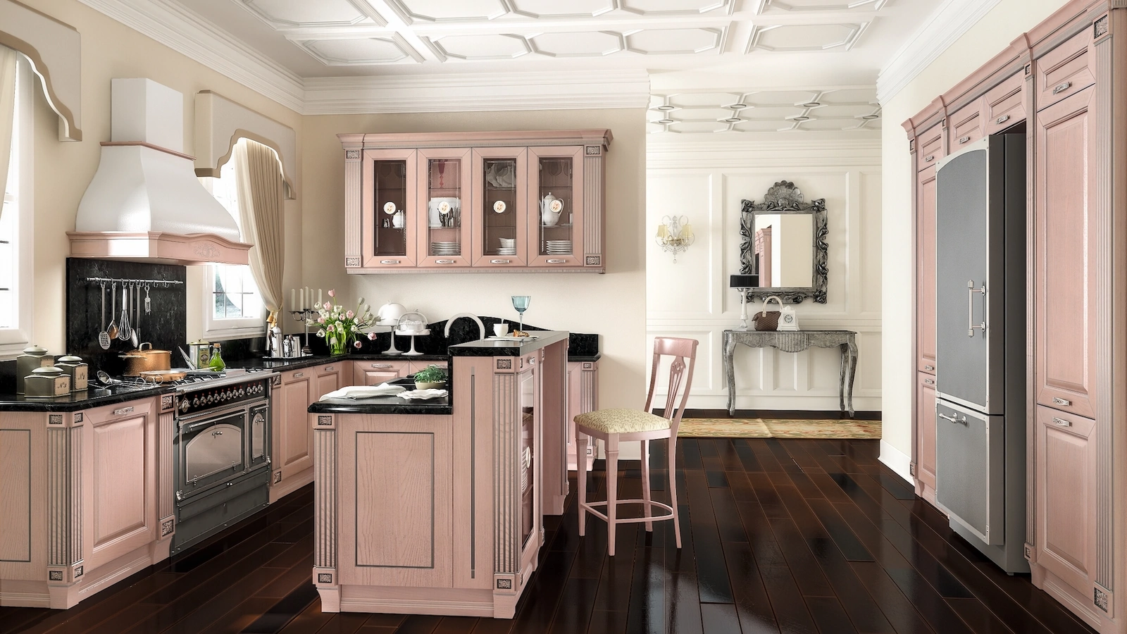 Cucina Classica Imperial con isola di Home Cucine