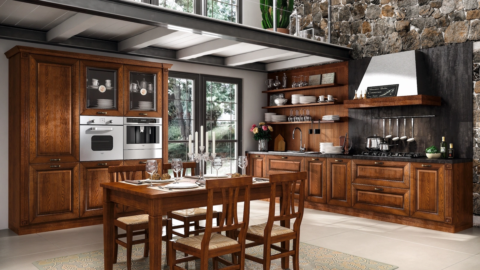 Cucina Classica Regale angolare di Home Cucine