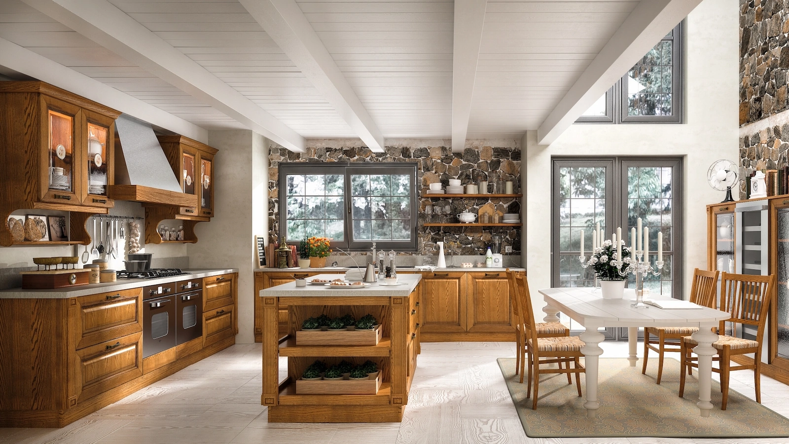 Cucina Classica Regale con isola di Home Cucine