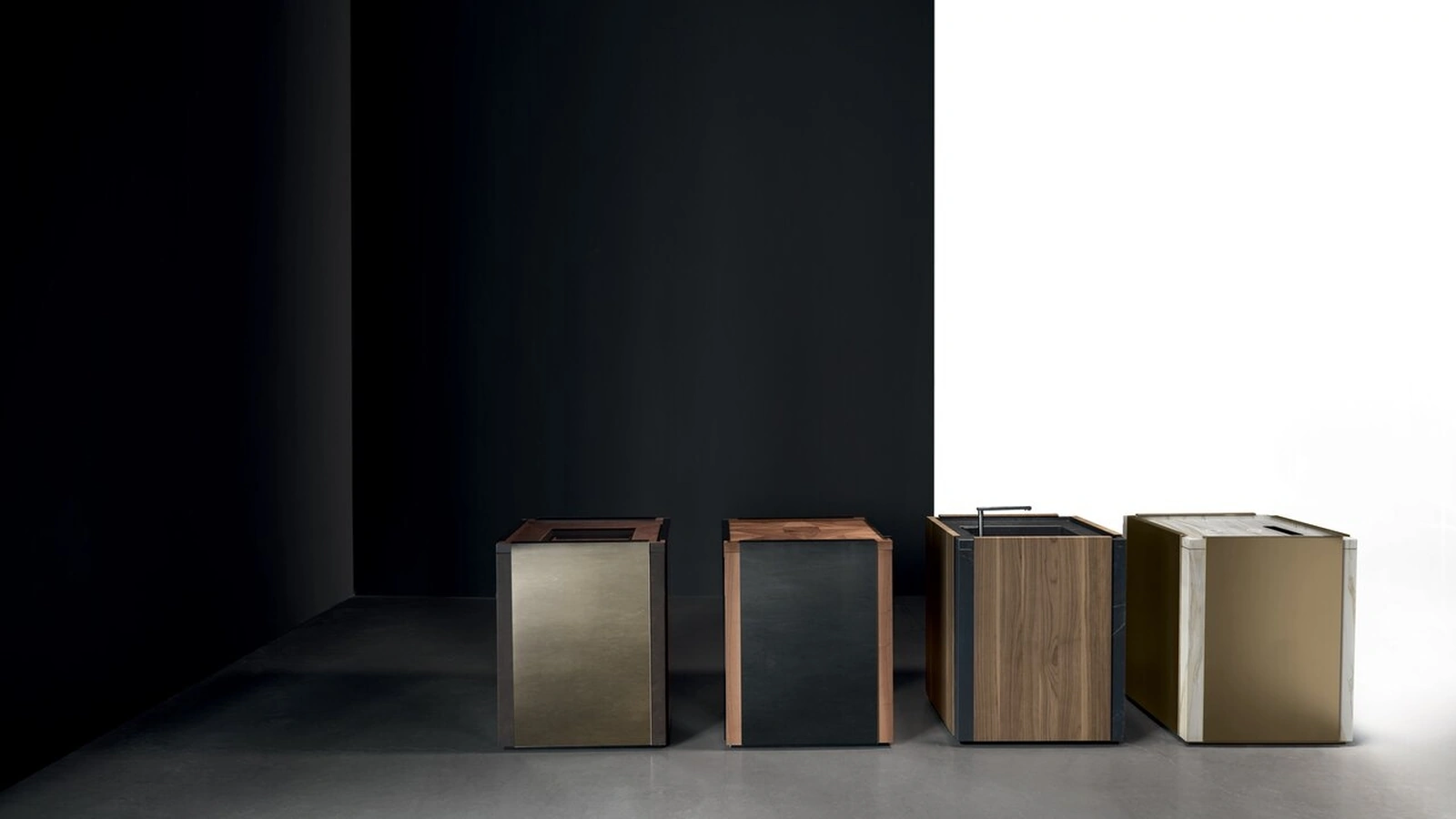 Cucina Design monoblocco Ono Water & Fire di Binova