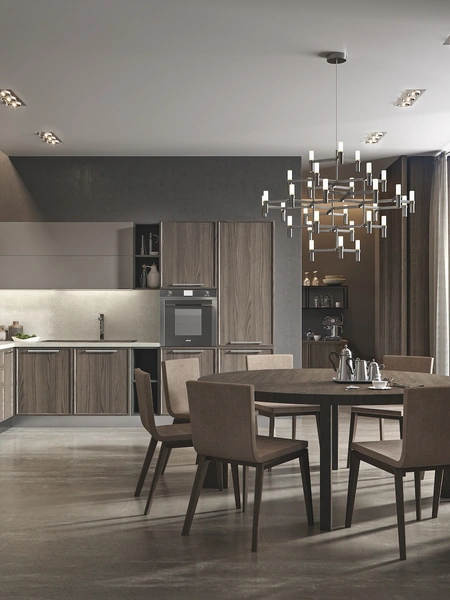 Cucina Moderna Etica Estetica angolare di Home Cucine