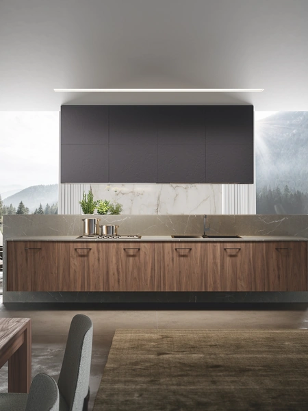 Cucina Moderna Genesi angolare di Home Cucine