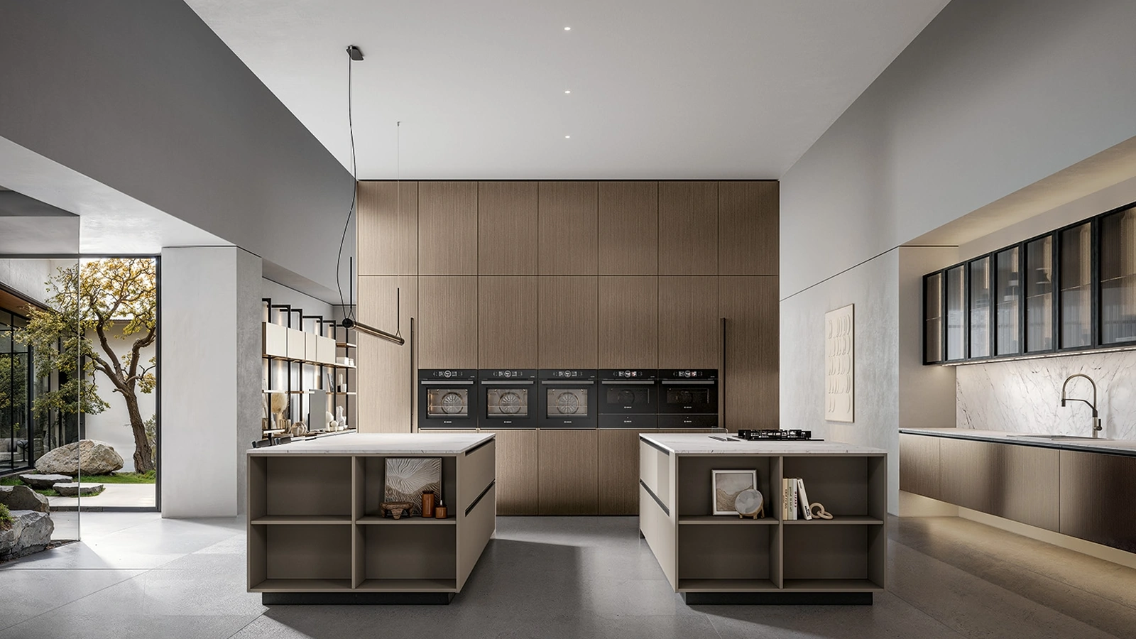 Cucina Moderna Infinity con doppia isola di Home Cucine