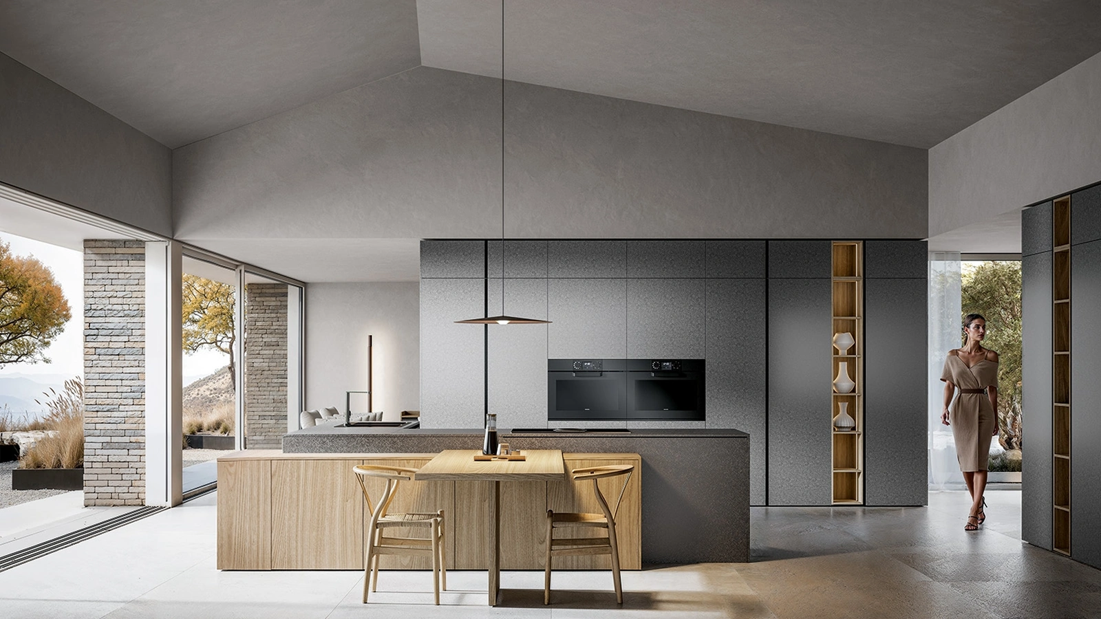Cucina Moderna Infinity con isola di Home Cucine