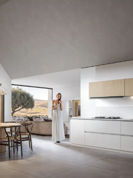 Cucina Moderna Infinity lineare di Home Cucine