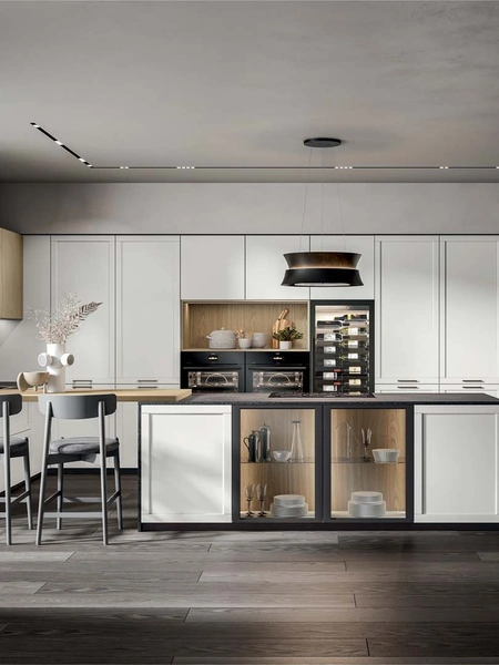 Cucina Moderna Nexa con penisola di Home Cucine